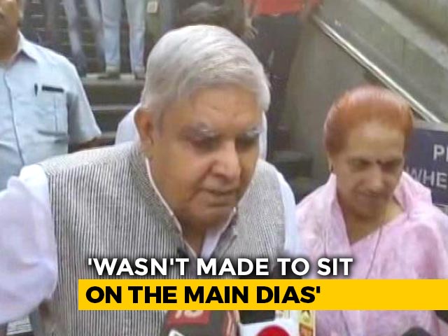 "Humiliated" At Durga Puja Carnival Hosted By Mamata Banerjee: Governor