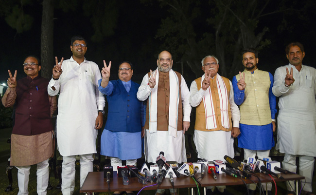 Haryana Election Results: BJP Seals Haryana Alliance With Dushyant Chautala, Gives Him Deputy Post