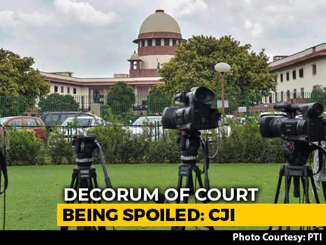 "We'll Walk Out": Chief Justice After Lawyer Tears Map In Ayodhya Hearing