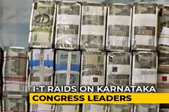 4.25 Crores Cash Found In Raids On Karnataka Congress Leader: Officials 4.25 Crores Cash Found In Raids On Karnataka Congress Leader: Officials