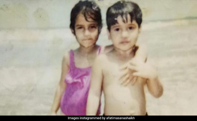 Fatima Sana Shaikh Had A Strong Posing Game Even As A Kid. Here's Proof