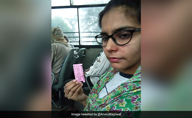 "From A Brother...": Arvind Kejriwal's Message On Free Bus Ride For Women