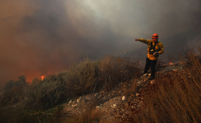 50,000 Asked To Evacuate As Tick Fire Rages Near Los Angeles: Officials