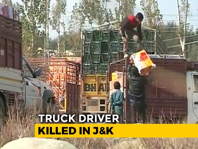 Terrorists Kill Apple Truck Driver In J&K, Fourth Attack In Under 2 Weeks