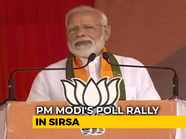 PM Narendra Modi Sharpens Attack On Congress Over Article 370, Says It Led To "Systematic Failure"