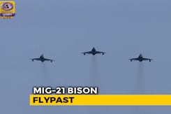 Abhinandan Varthaman In MiG-21 Bison Flypast On Air Force Day Abhinandan Varthaman In MiG-21 Bison Flypast On Air Force Day