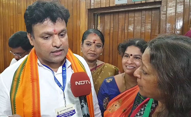 BJP's Gautam Kumar Is New Bengaluru Mayor, Beats Congress By 17 Votes