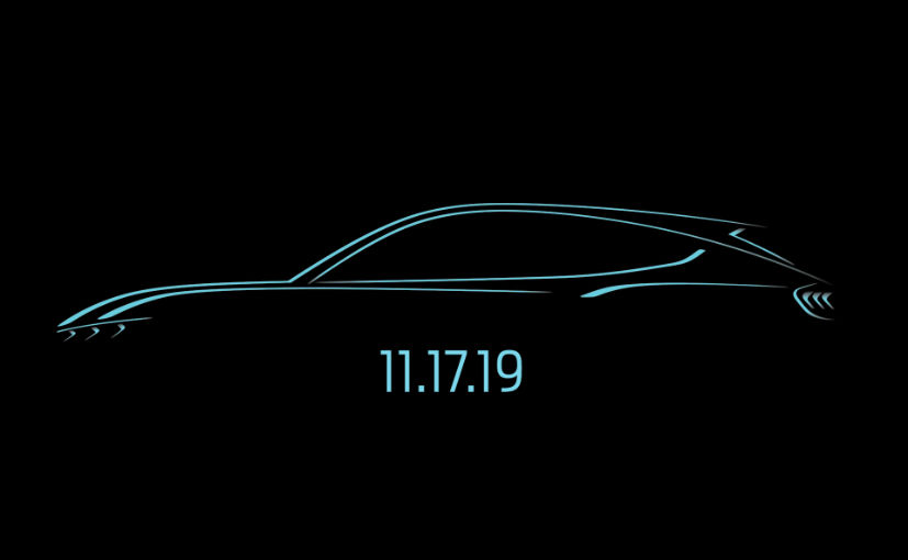 Ford Mustang Inspired Electric SUV Teased Ahead Of Reveal In November