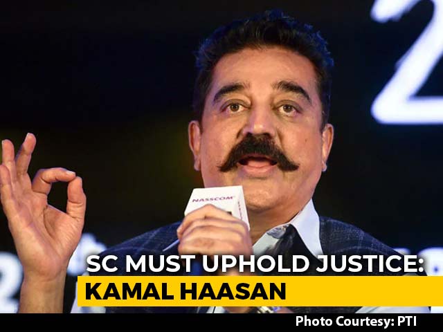 "Supreme Court Must Uphold Justice": Kamal Haasan On Case Against Celebs
