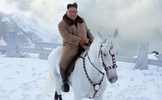 Kim's Horse Ride On Sacred Mountain Hints At "Great Operation": Report