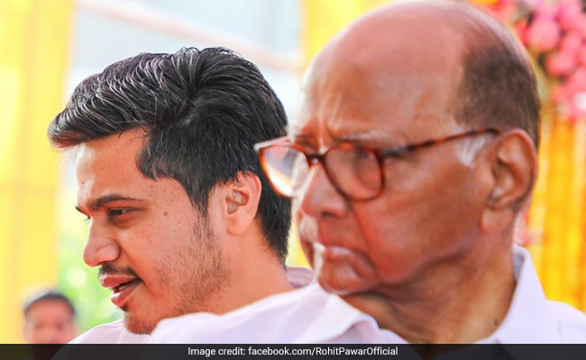 Sharad Pawar's Grandnephew MLA Rohit Pawar Meets Uncle Ajit Pawar
