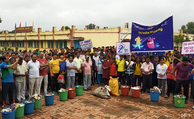 Kendriya Vidyalaya Students Collect 48 Metric Ton Litter On Plogging Run