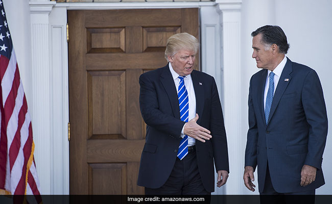 They Bonded Over Football Years Ago. Now, Donald Trump Sees Mitt Romney As Foe
