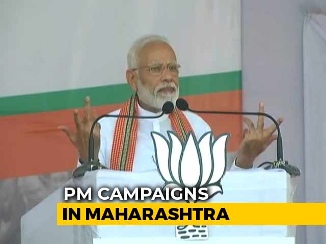 "Doob Maro," Says PM As Opposition Questions Article 370-Maharashtra Link