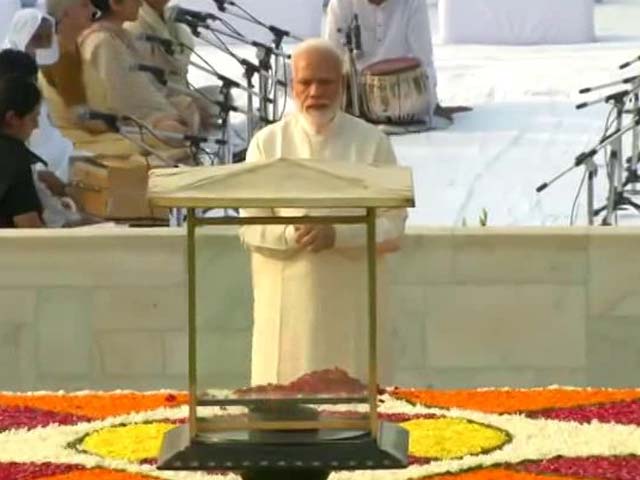 PM Modi Pays Tribute To Mahatma Gandhi On His 150th Birth Anniversary