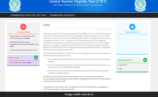 CTET Admit Card 2019 Released @ Ctet.nic.in. Direct Download Link Here