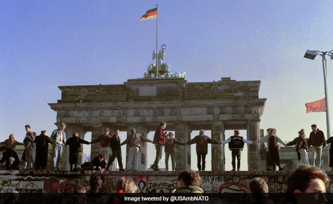On Berlin Wall Anniversary, Germany Asks US To Reject "Egoism"