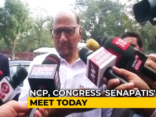 Sharad Pawar's Baffling Response On Sena Ahead Of Meeting Sonia Gandhi