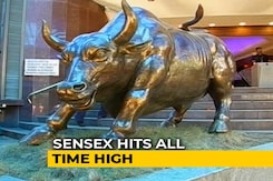 Sensex Up Over 300 Points, Hits Fresh Record High Led By RIL Sensex Up Over 300 Points, Hits Fresh Record High Led By RIL