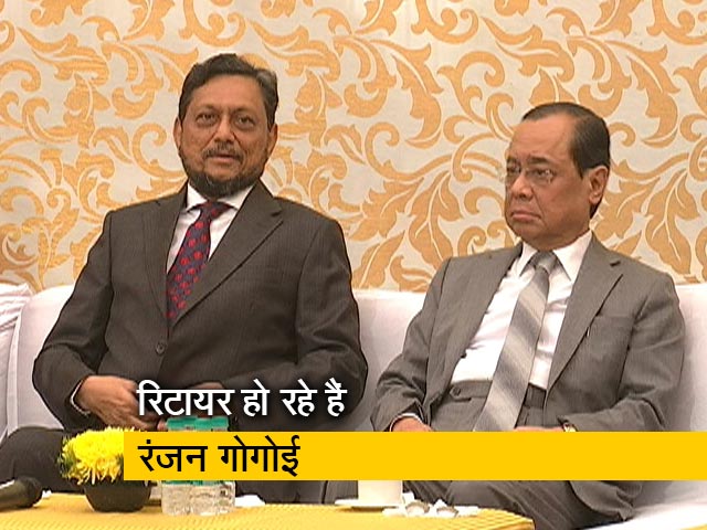 अपने विदाई समारोह में कुछ नहीं बोले CJI रंजन गोगोई