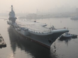 China's First Indigenous Aircraft Carrier Sails Through Taiwan Strait China's First Indigenous Aircraft Carrier Sails Through Taiwan Strait