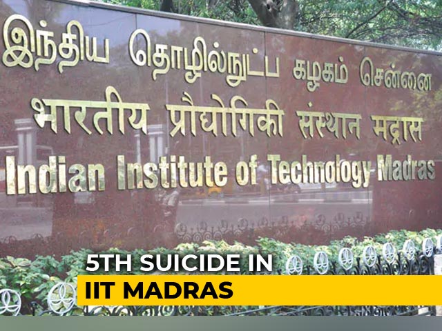 IIT Madras Student Found Dead In Her Hostel Room, Police Suspect Suicide