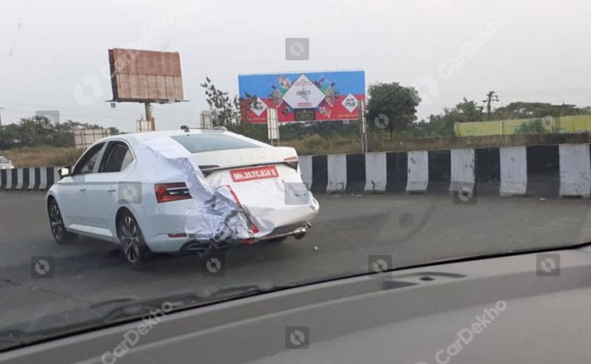 2020 Skoda Superb Spotted Testing In India 2020 Skoda Superb Spotted Testing In India