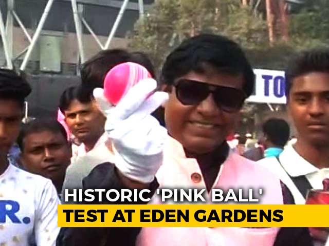 Kolkata Goes Pink For 1st Day-Night Test