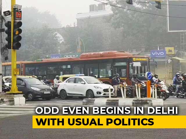 Odd-Even Rule Kicks Off Today; 15 Lakh Cars Off Delhi Roads