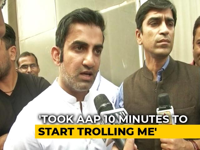 "Can Give Up <i>Jalebis</i>...": Gautam Gambhir's Retort After "Missing" Posters