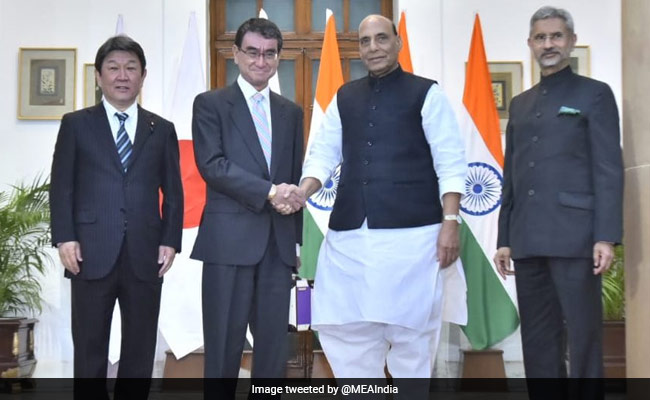 Rajnath Singh, S Jaishankar Lead First 2+2 Dialogue With Japan