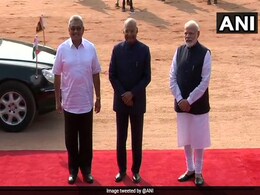 श्रीलंका के राष्ट्रपति तीन दिनों की भारत यात्रा पर, प्रधानमंत्री नरेंद्र मोदी ने किया स्वागत श्रीलंका के राष्ट्रपति तीन दिनों की भारत यात्रा पर, प्रधानमंत्री नरेंद्र मोदी ने किया स्वागत