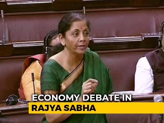 "Growth Down, But There Won't Be Any Recession," Says Nirmala Sitharaman