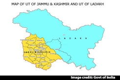 New Map Of India Shows Union Territories Of Jammu And Kashmir, Ladakh New Map Of India Shows Union Territories Of Jammu And Kashmir, Ladakh