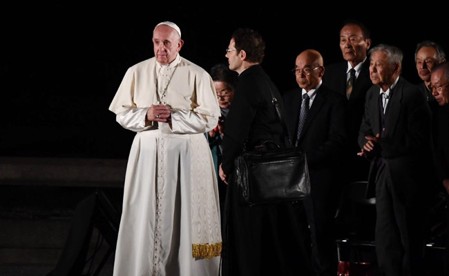 "Black Hole Of Destruction And Death": Pope Francis On Hiroshima Bombing