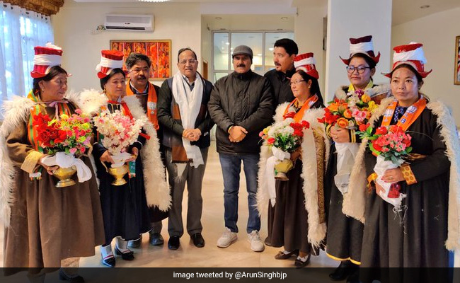 BJP ने लेह में साढ़े 11 हजार फुट ऊंचाई पर खोला अत्याधुनिक कार्यालय