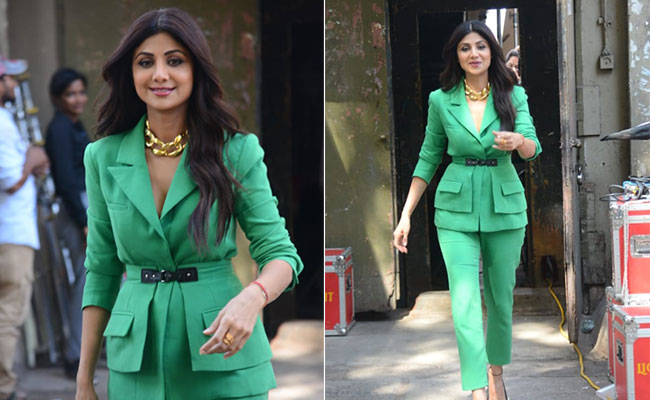 Suit Up Like Shilpa Shetty In Colourpop Blazers This Winter 2019