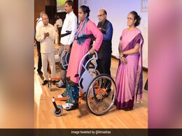 Country's First Indigenously Designed Standing Wheelchair Launched Country's First Indigenously Designed Standing Wheelchair Launched