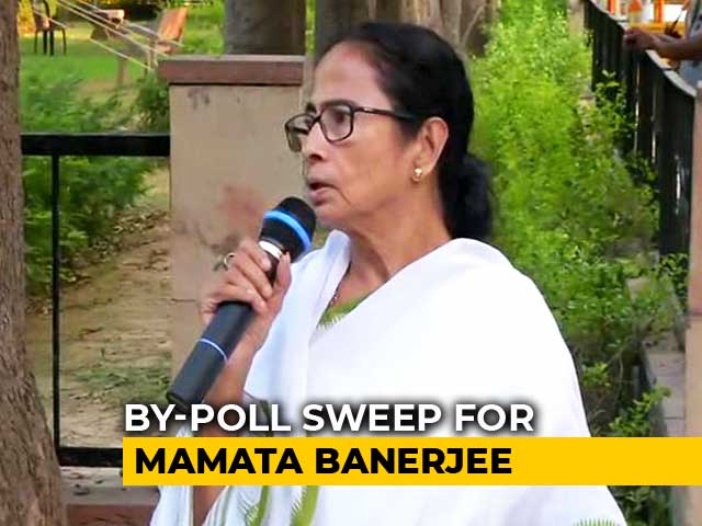 "BJP's Politics Of Arrogance Rejected": Mamata Banerjee As TMC Sweeps Bypolls