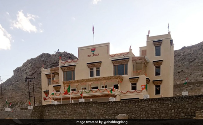 BJP Gets New Office In Leh At A Height Of Over 11,000 Feet