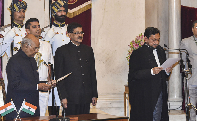 Justice SA Bobde Takes Oath As 47th Chief Justice Of India