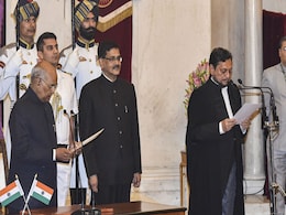 Justice SA Bobde Takes Oath As 47th Chief Justice Of India Justice SA Bobde Takes Oath As 47th Chief Justice Of India