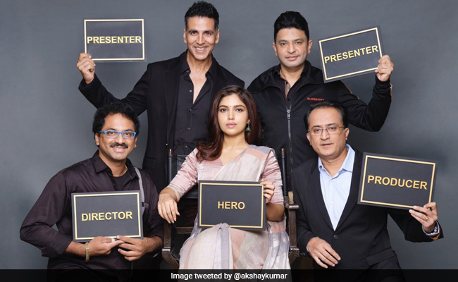 <I>Durgavati</I>: Akshay Kumar Presents Bhumi Pednekar As 'Hero' Of New Horror-Thriller