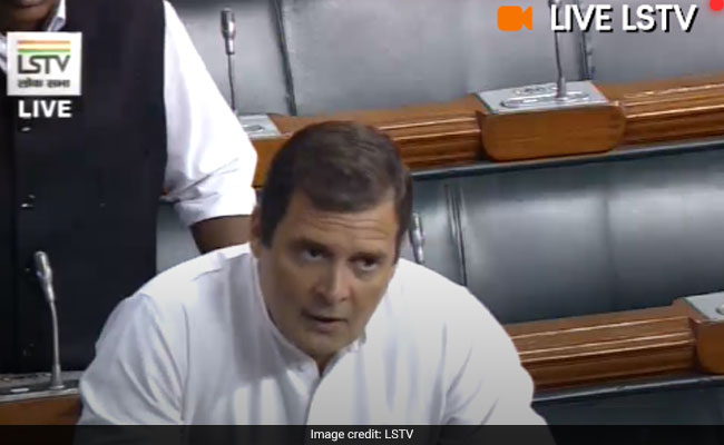 "Murder Of Democracy": In Parliament, Rahul Gandhi On Maharashtra Drama