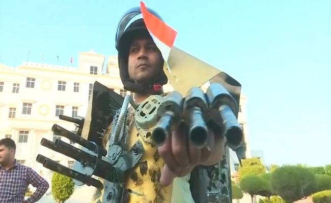 Man Develops 'Iron Man' Suit Prototype "To Help Indian Army Soldiers"