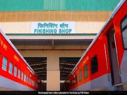 Robot To Welcome Visitors, Transport Documents At Raebareli Coach Factory Robot To Welcome Visitors, Transport Documents At Raebareli Coach Factory