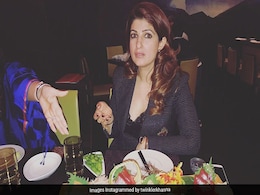 Twinkle Khanna's Reaction When She Is Asked To Serve Food On 'Instagram First' Twinkle Khanna's Reaction When She Is Asked To Serve Food On 'Instagram First'