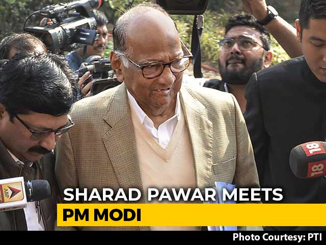 Sharad Pawar-PM Modi Meet On Farm Crisis 2 Days After Rajya Sabha Praise