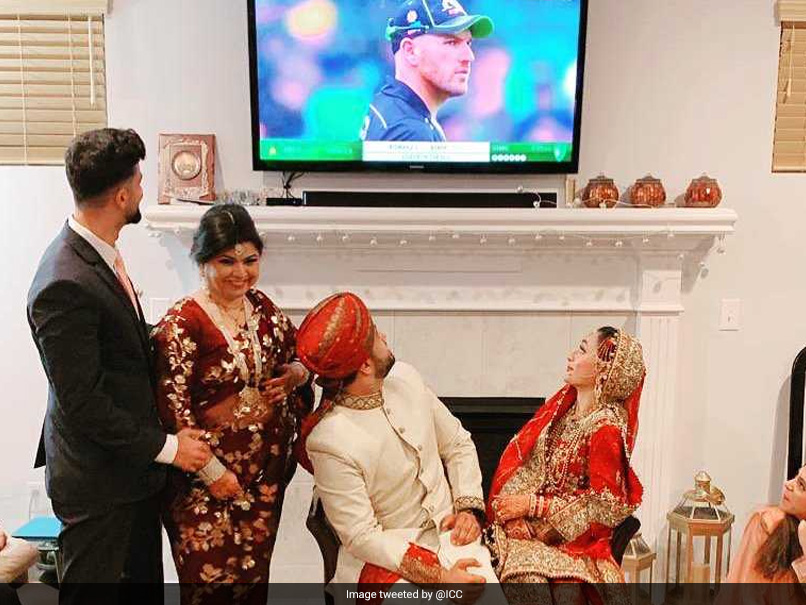 Couple Watches Cricket Soon After Marriage, ICC Makes Them Famous