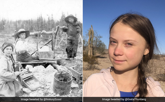 ग्रेटा थुनबर्ग की तरह दिखती है ये लड़की, वायरल हो रही है 120 साल पुरानी तस्वीर